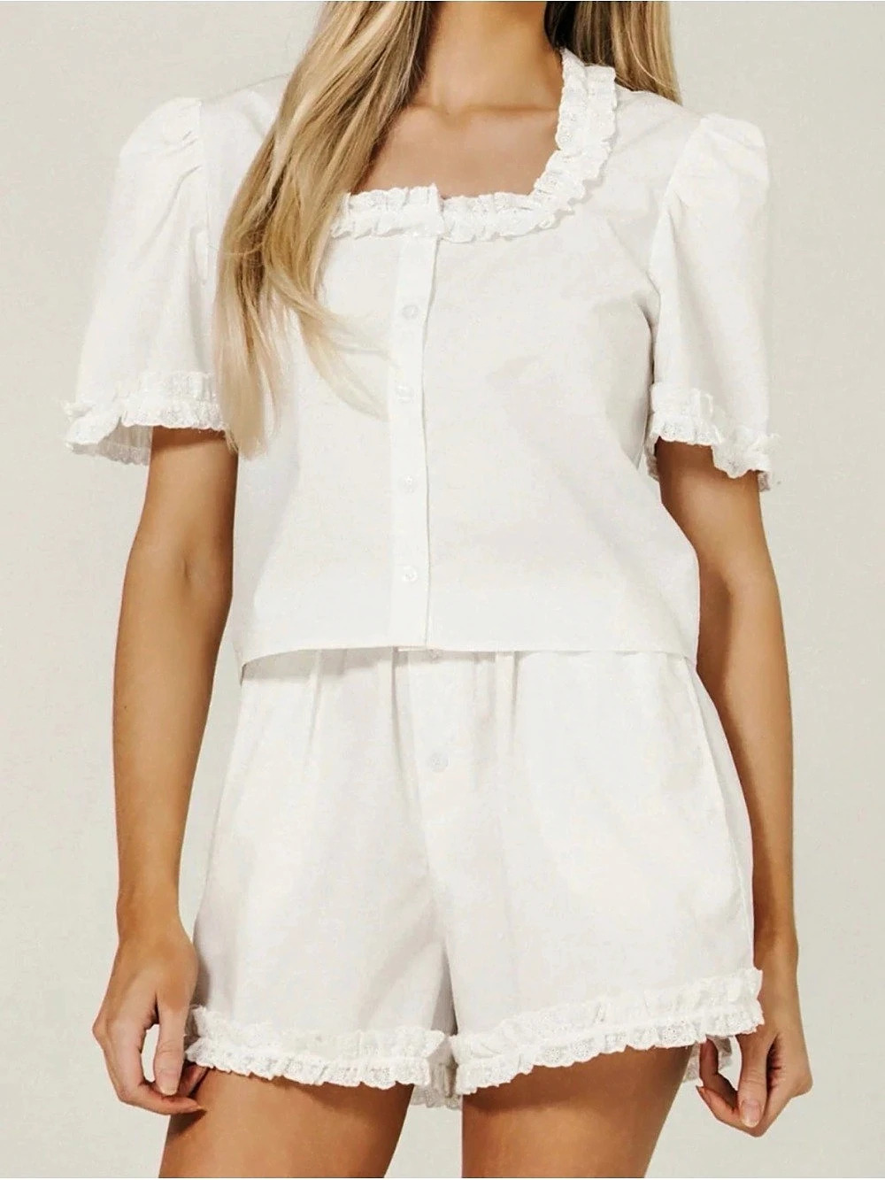 BNWT Brunette The Label Ruffle Set